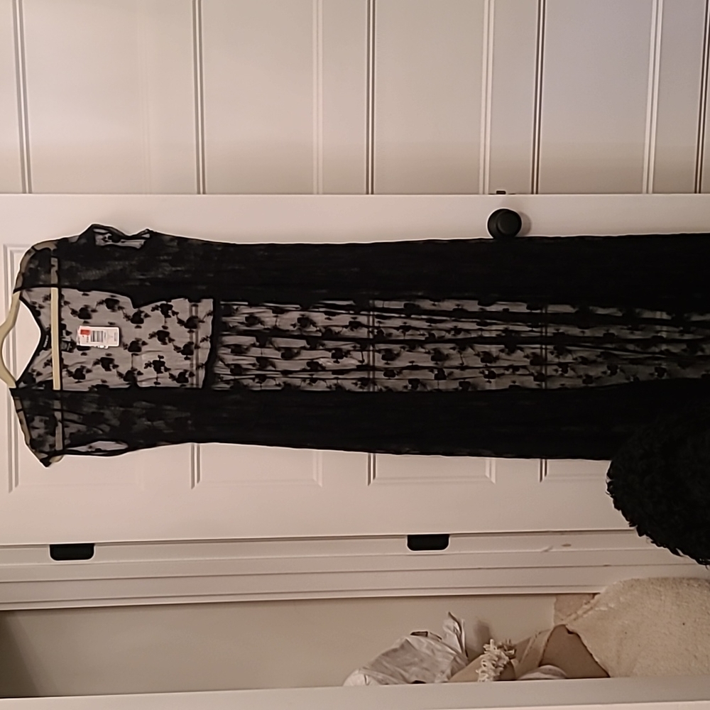 Long lace cardigan